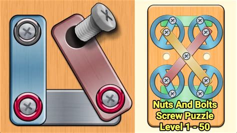 Screw Puzzle: Nuts and Bolts .